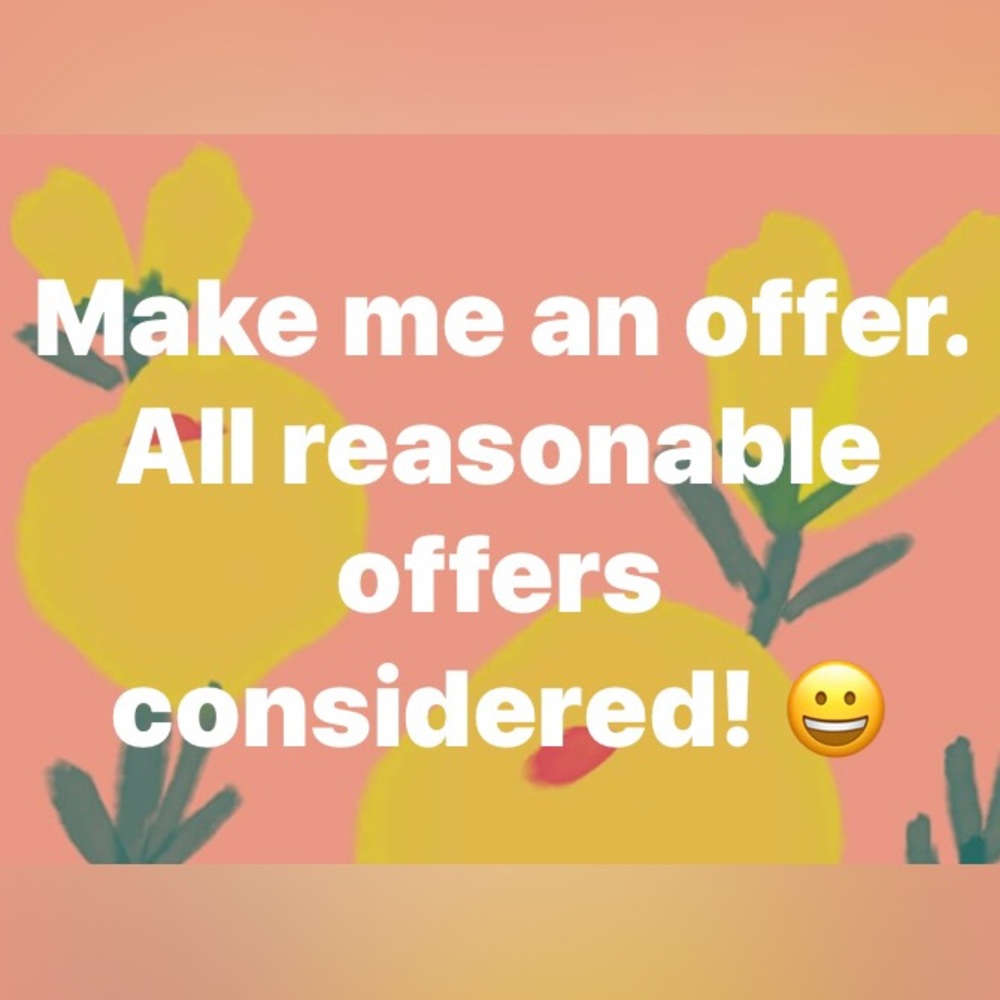 All reasonable offers considered